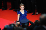 Natalie Portman at Le Silence de Lorna premiere during the 61st International Cannes Film Festival in Cannes