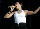 Nelly Furtado performs during her concert in Amsterdam, Netherlands