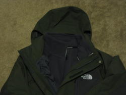 2011 North Face Mens M Medium Atlas TRICLIMATE Hyvent Jacket Coat TNF 